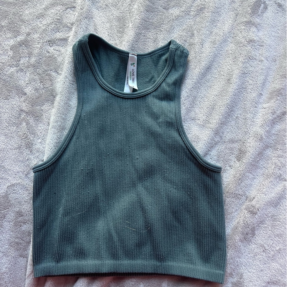 Greenish/teal tank top